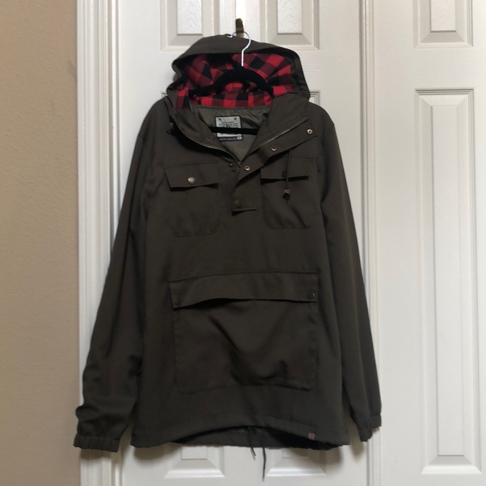 Men’s pullover windbreaker